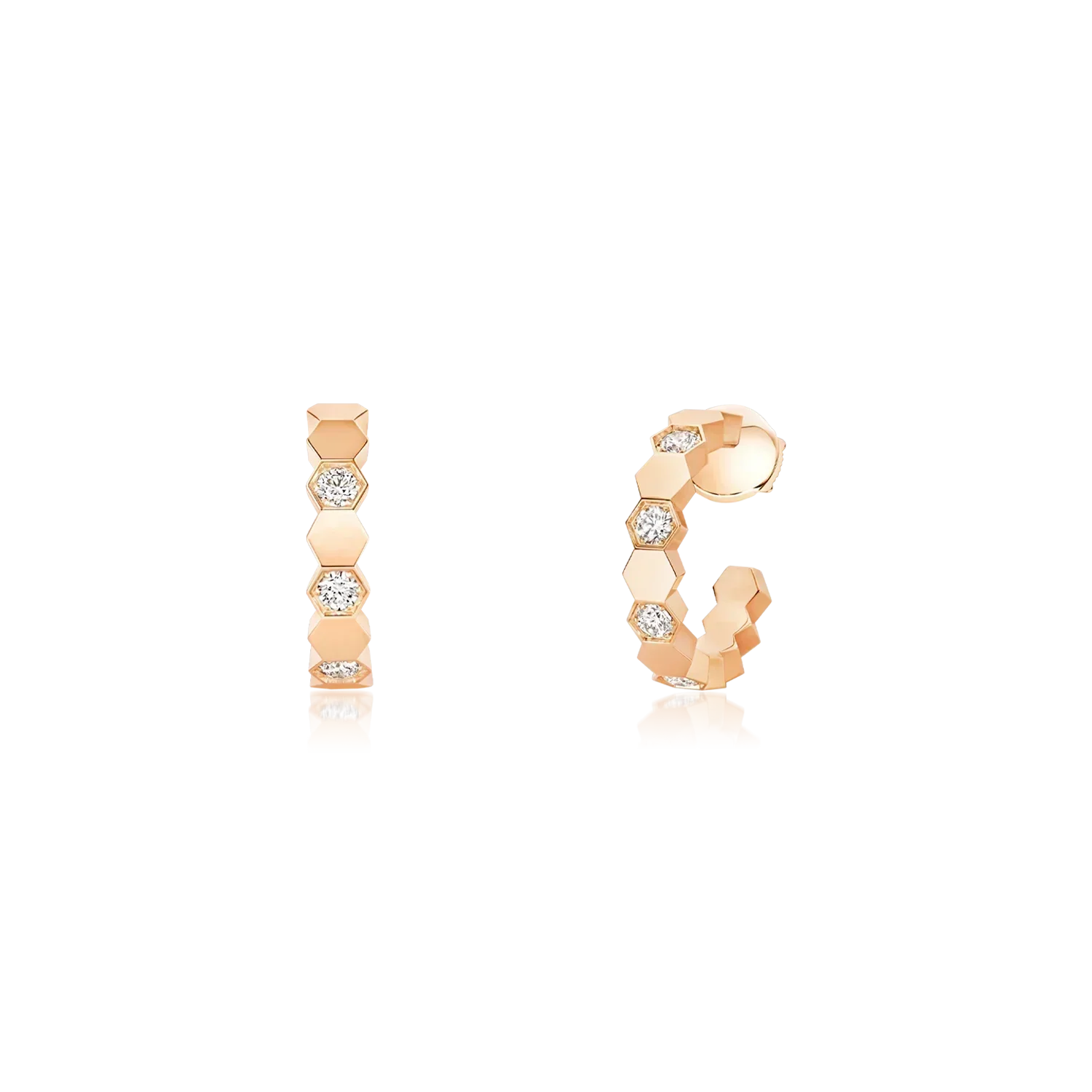 TimiBEE LOVE Earrings GOLD DIAMOND