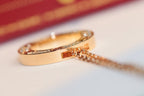 TimiLOVE NECKLACE ADJUSTABLE ROSE GOLD
