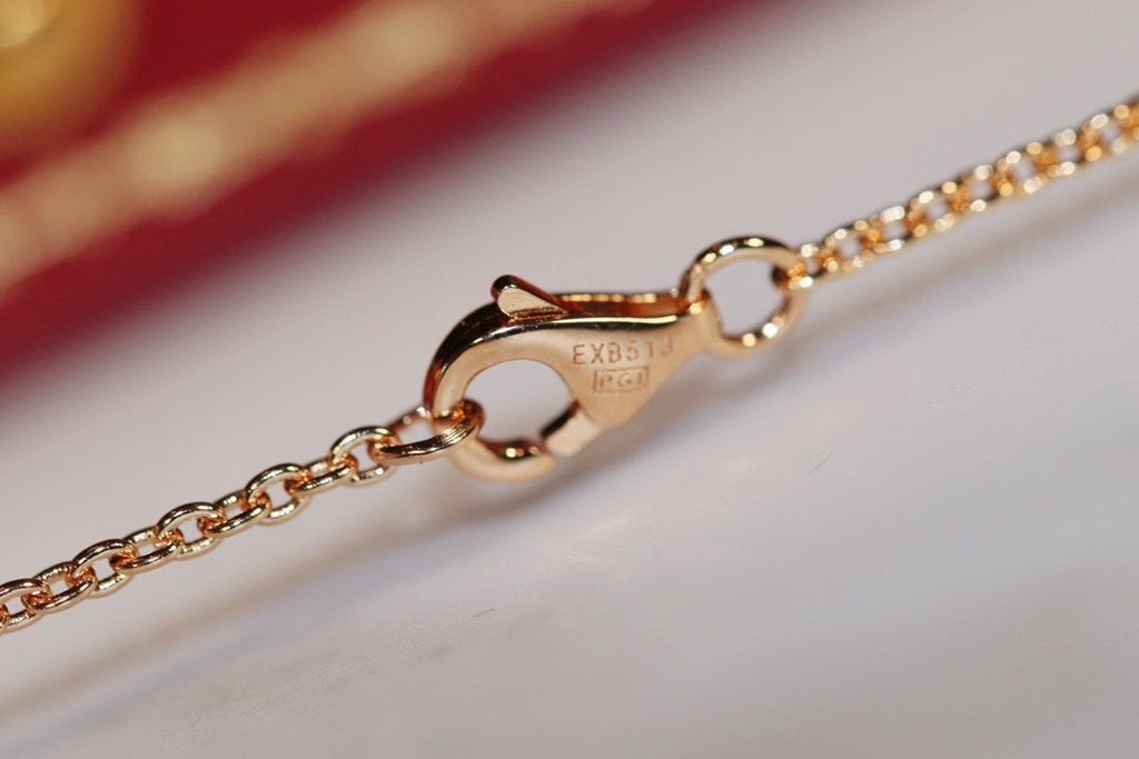 TimiLOVE NECKLACE PINK GOLD AND SILVER