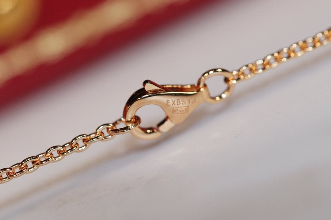 TimiLOVE NECKLACE PINK GOLD AND SILVER