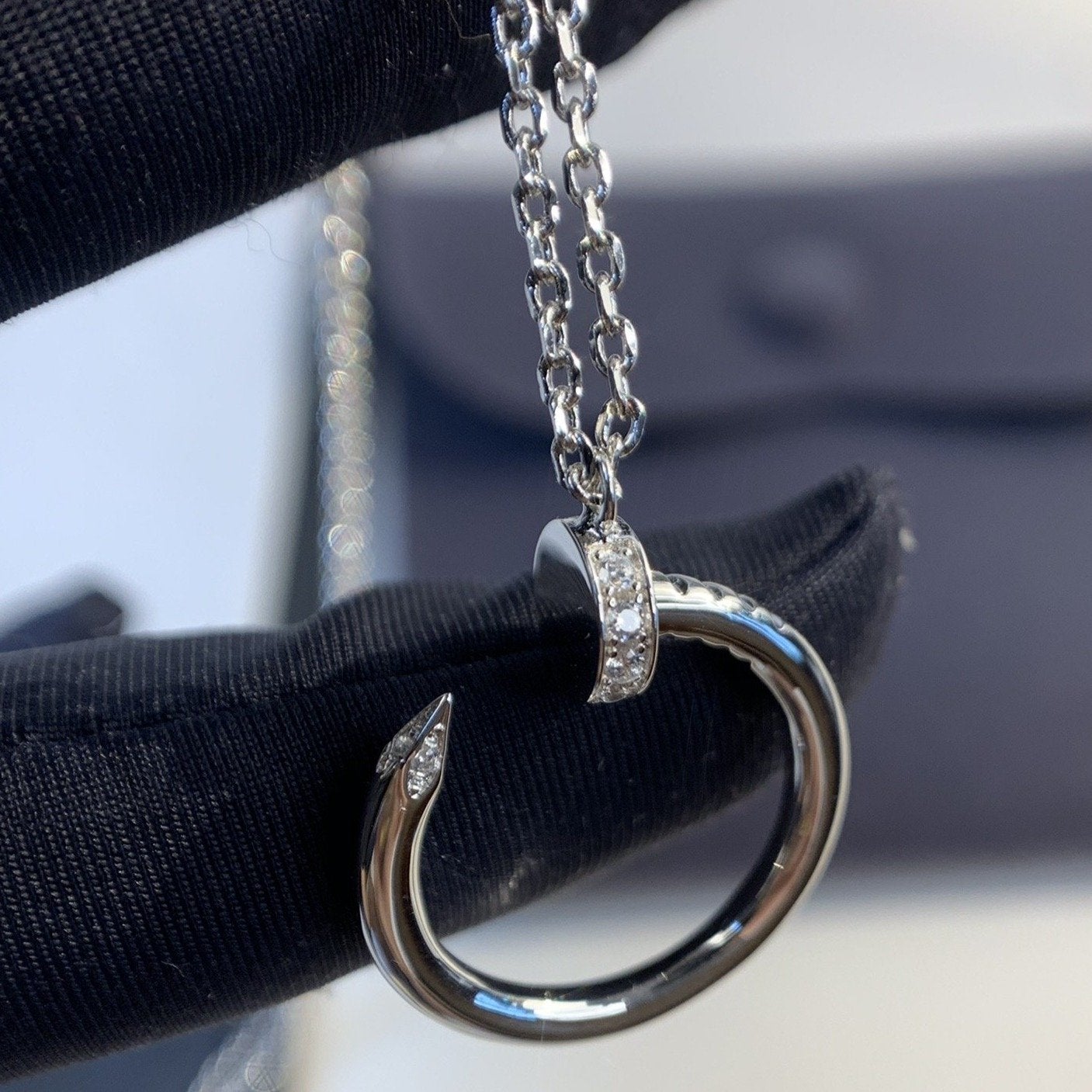 TimiJUSTE NECKLACE SILVER
