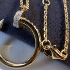 TimiJUSTE NECKLACE PINK GOLD