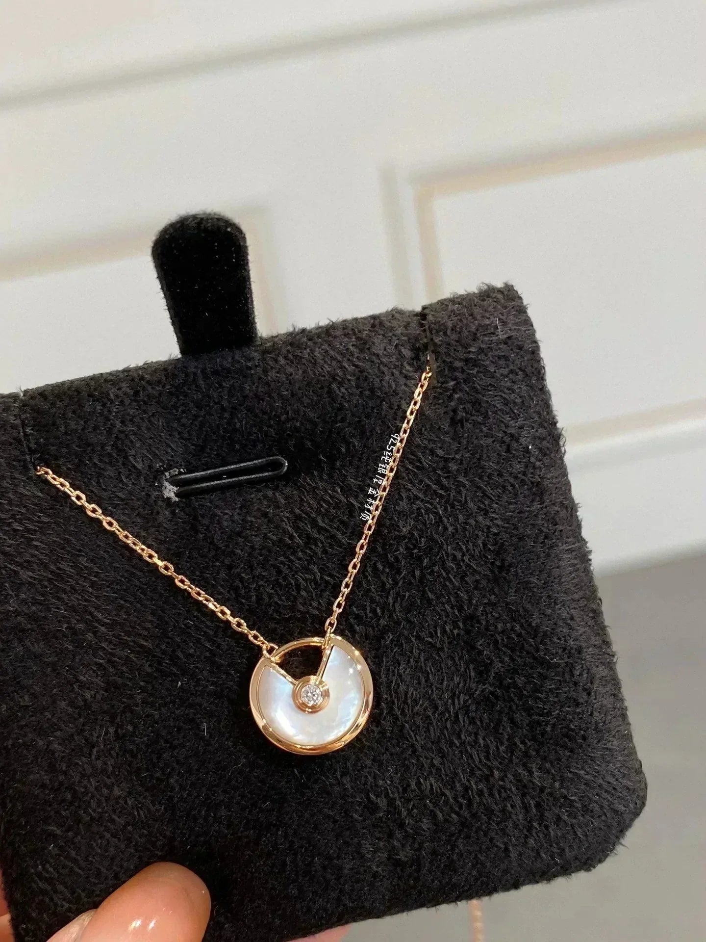 TimiAMULETTE ROSE GOLD MOP NECKLACE