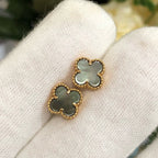 TimiCLOVER MINI GOLD EARRINGS