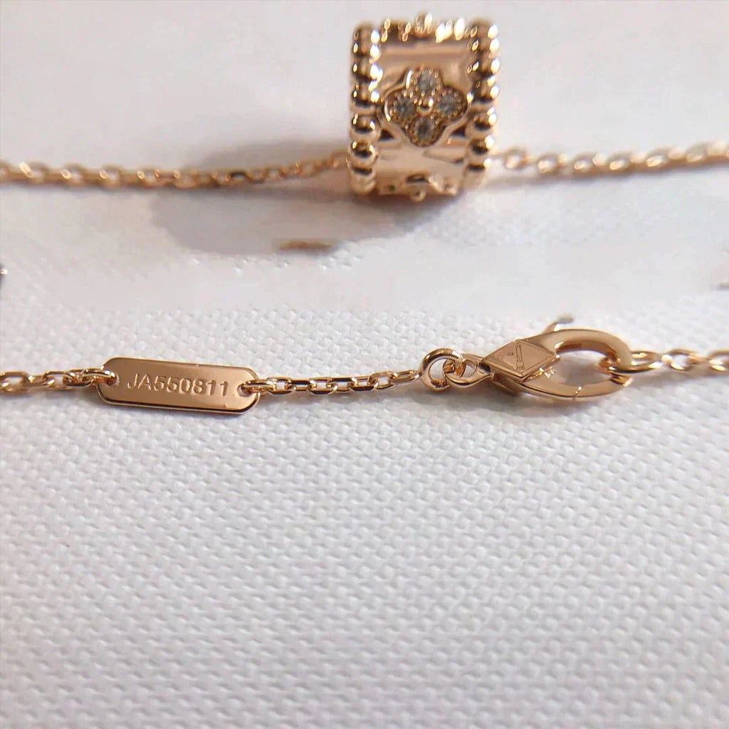 TimiPERLEE PEDANT NECKLACE GOLD / ROSE GOLD