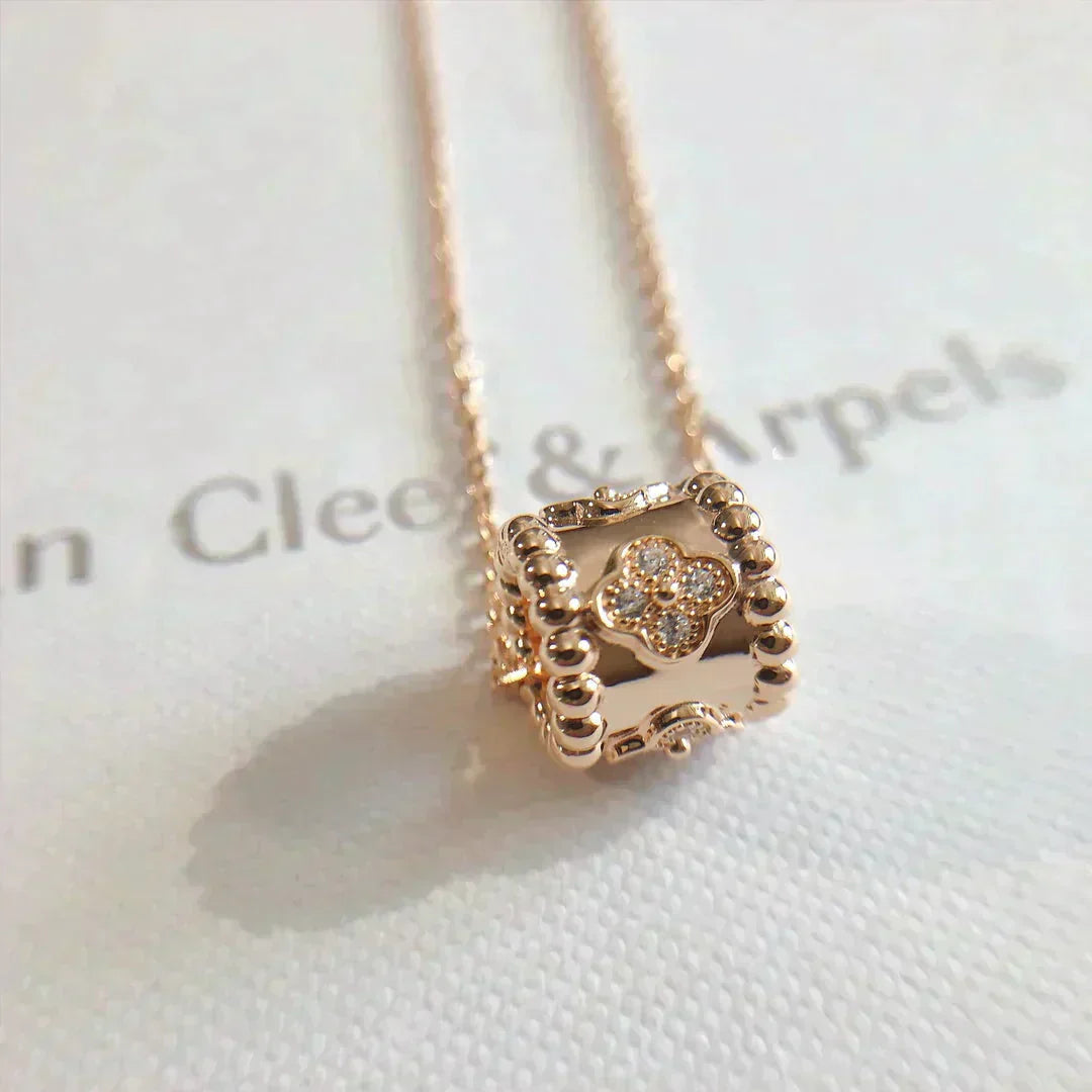 TimiPERLEE PEDANT NECKLACE GOLD / ROSE GOLD
