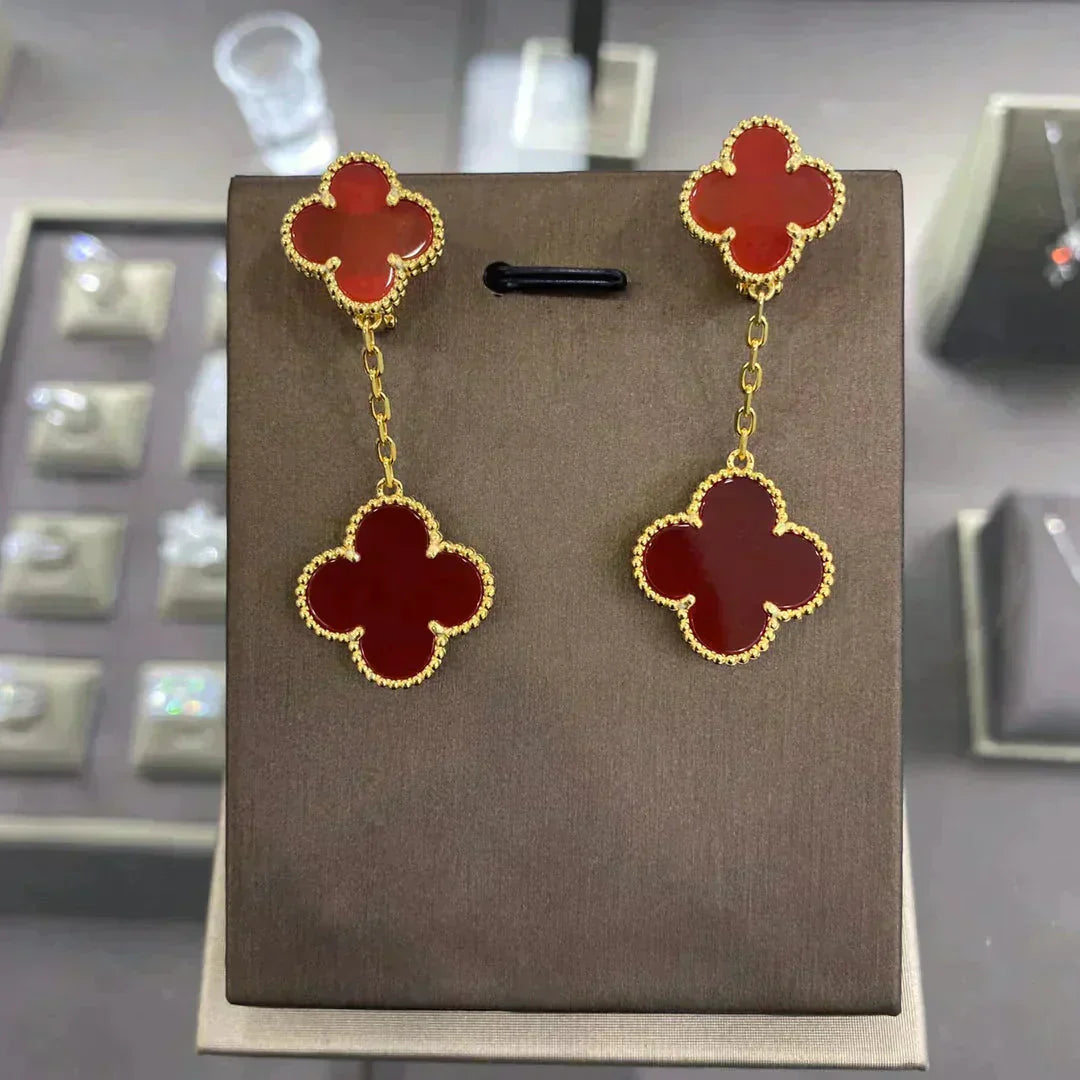 ¡®Timi¡¯CLOVER 2 MOTIFS  EARRINGS (MULTIPLE CHOICESC