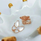 TimiBUTTERFLY MOP DIAMOND EARRINGS