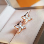 TimiSTAR MOP PINK GOLD EARRINGS