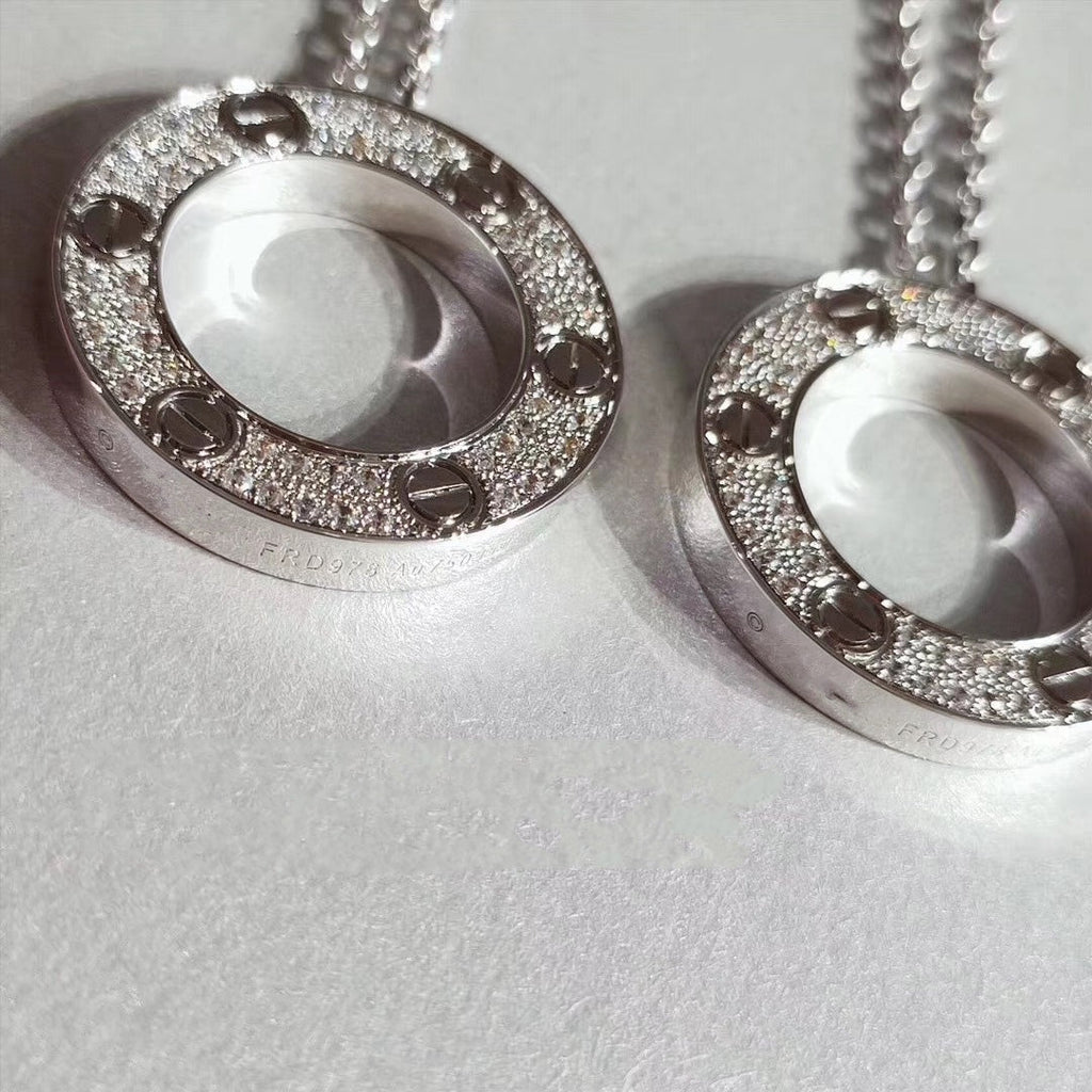 TimiLOVE NECKLACE ADJUSTABLE SILVER