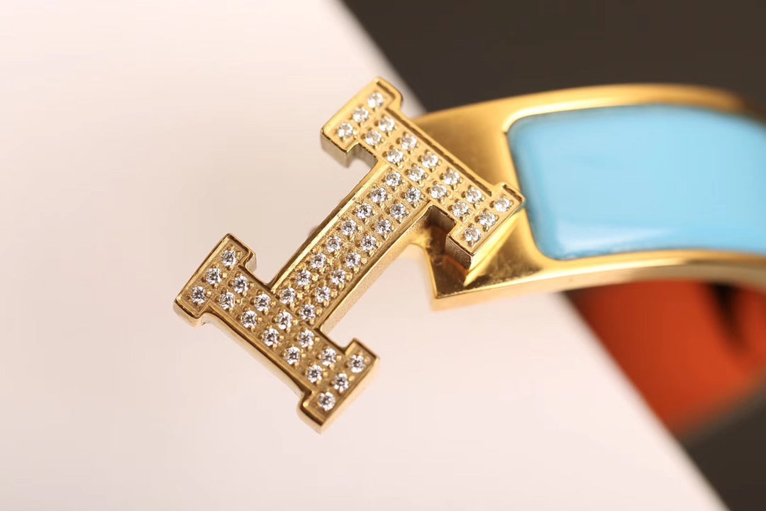 TimiH CLOUD BLUE BRACELET GOLD DIAMOND