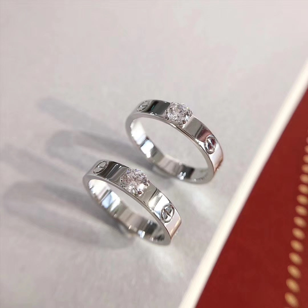 ¡®Timi¡¯LOVE RING 3.6MM 1 BIG DIAMOND