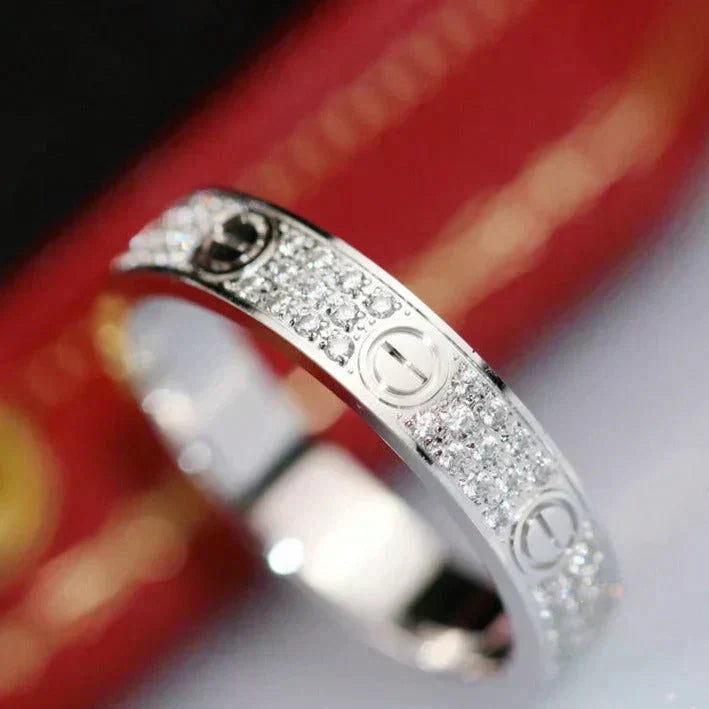 ¡®Timi¡¯LOVE RING 3.6MM DIAMOND PAVED