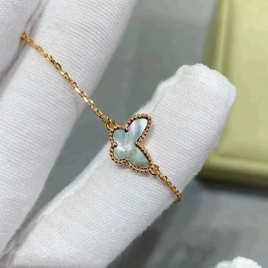 ¡®Timi¡¯BUTTERFLY DARK MOP BUTTERFLY BRACELET