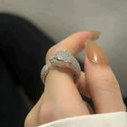 TimiPANTHERE 5.5MM ALL DIAMOND RING