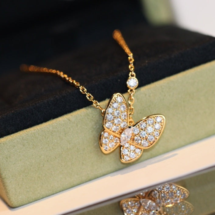 ¡®Timi¡¯BUTTERFLY DIAMOND NECKLACE