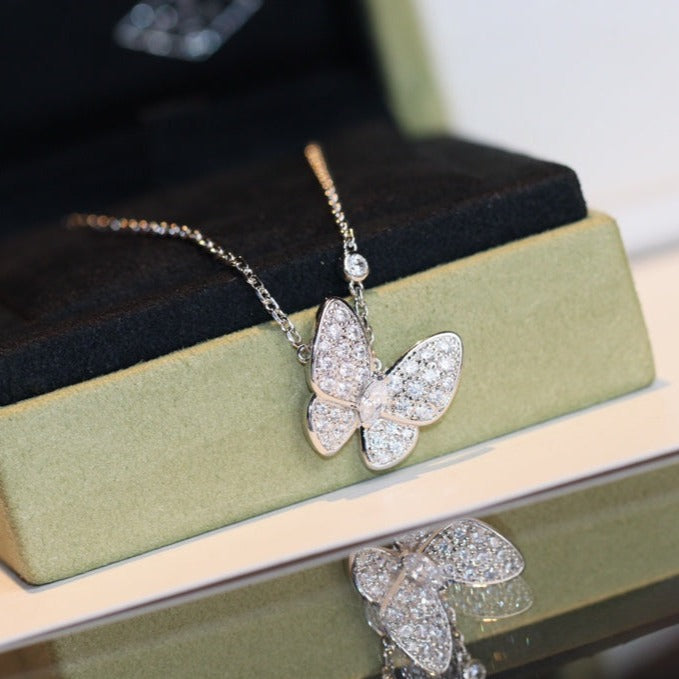 ¡®Timi¡¯BUTTERFLY DIAMOND NECKLACE