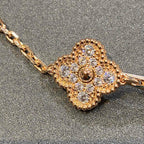 [Timi] New  CLOVER 5 MOTIF FULL DIAMOND BRACELET COLLECTION