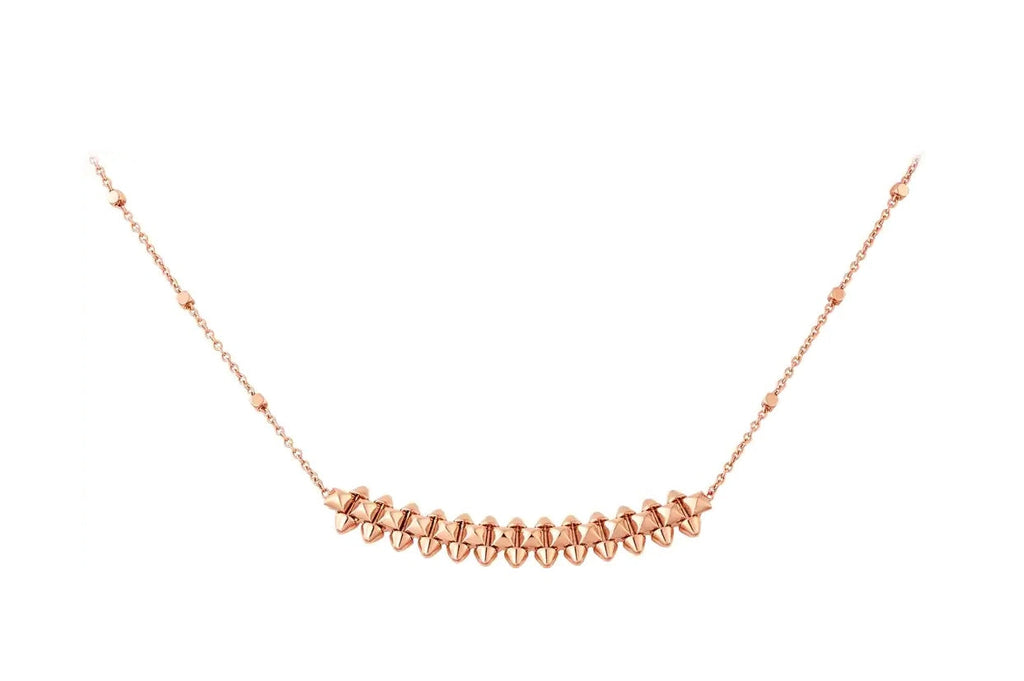 TimiCLASH PINK GOLD NECKLACE