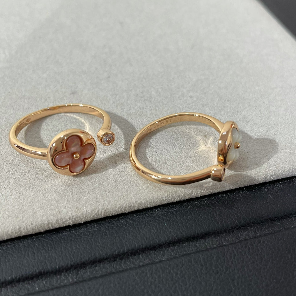 TimiSUN 1 DIAMOND PINK MOP RING