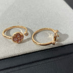 TimiSUN 1 DIAMOND PINK MOP RING