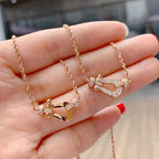 TimiFORCE 10 PINK GOLD DIAMOND NECKLACE