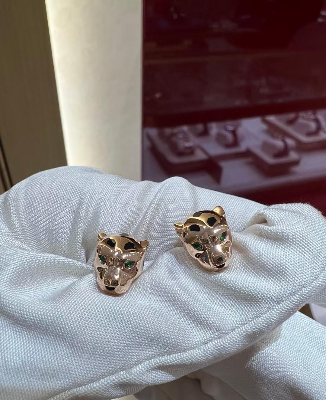 [Timi]CHRRTAH-PRINT STUD EARRINGS, THREE COLORS