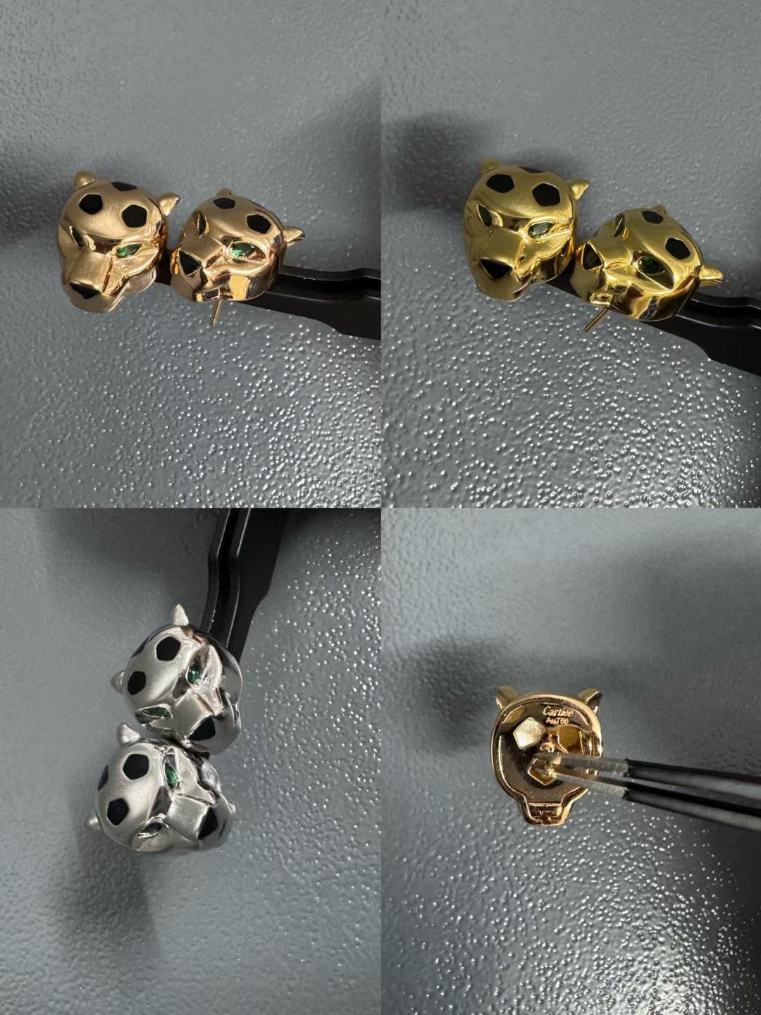 [Timi]CHRRTAH-PRINT STUD EARRINGS, THREE COLORS