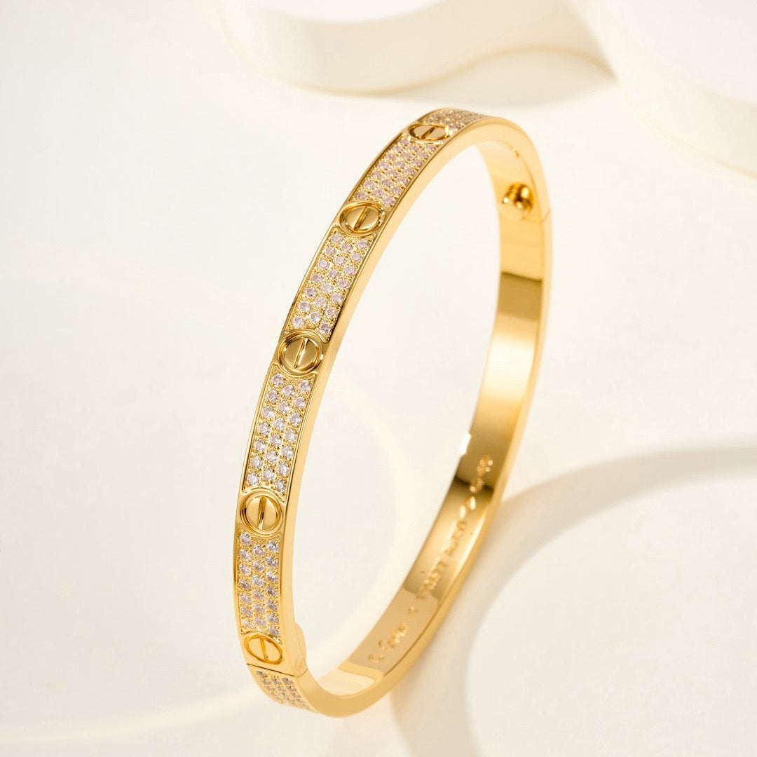 ¡®Timi¡¯LOVE BRACELET 4.8MM DIAMOND-PAVED