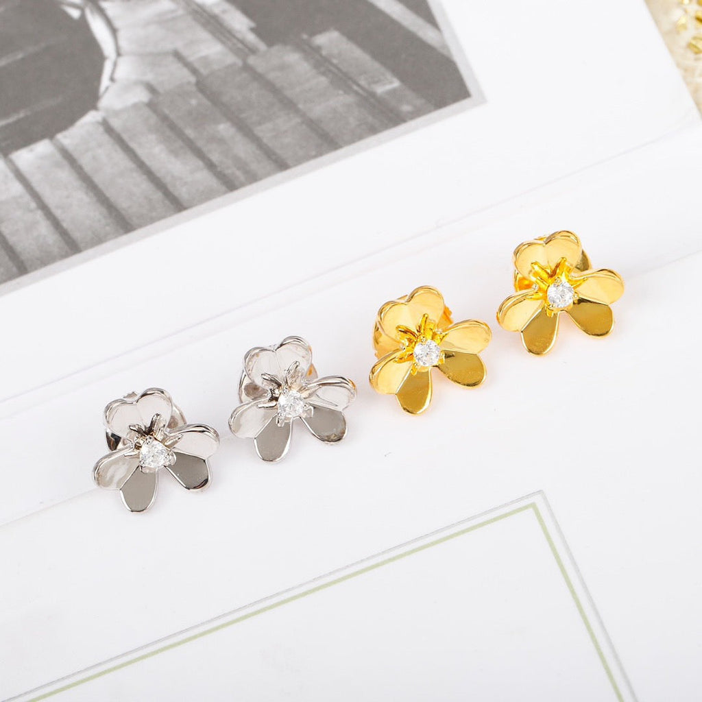 ¡®Timi¡¯FRIVOLE MINI FLOWER EARRINGS