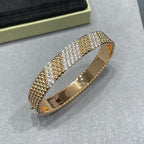 [Timi]  PERLEE DIAMOND BRACELET ,5-ROW DIAMOND-SET DESIGN