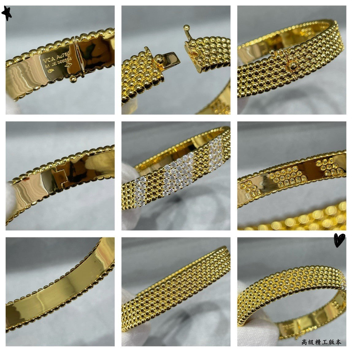 [Timi]  PERLEE DIAMOND BRACELET ,5-ROW DIAMOND-SET DESIGN