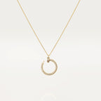 TimiJUSTE NECKLACE GOLD DIAMONDS