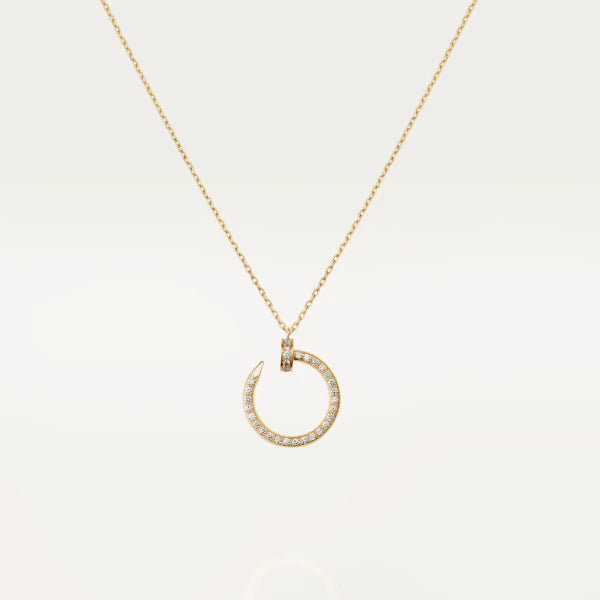 TimiJUSTE NECKLACE GOLD DIAMONDS
