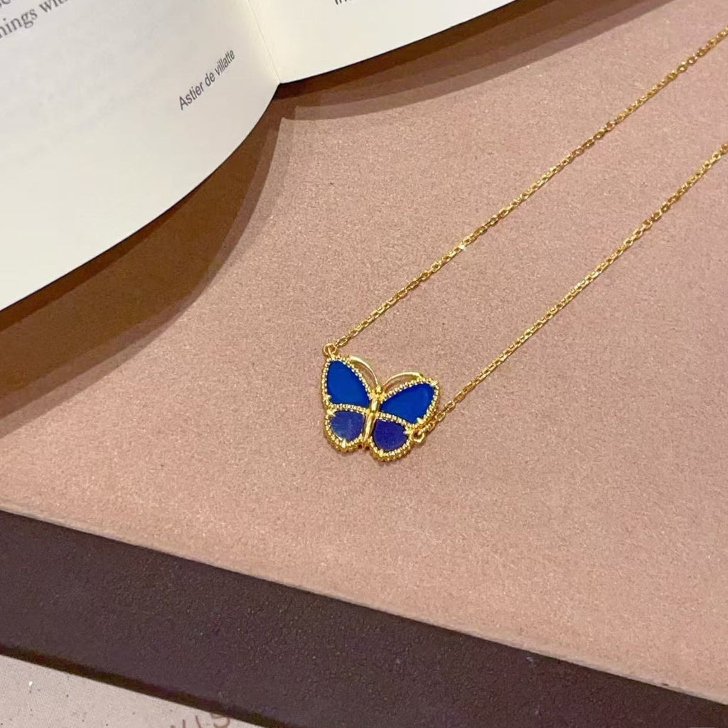 [Timi] 2026 BUTTERFLY BLUE   NECKLACE