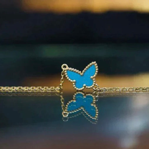 ¡®Timi¡¯BUTTERFLY TURQUOISE BUTTERFLY BRACELET