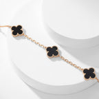TimiCLOVER 10 MOTIFS ONYX NECKLACE