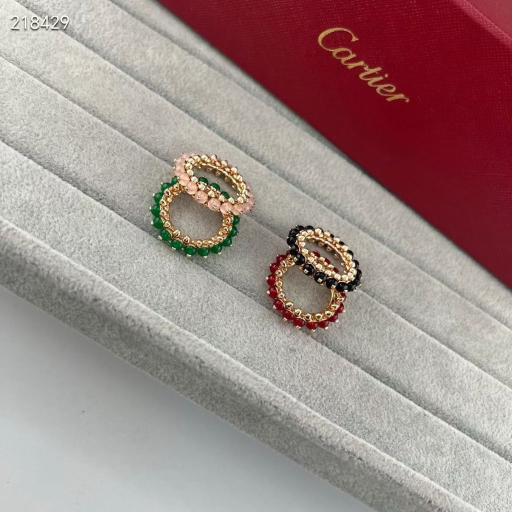 [Timi] CLASH NEW COLORED GEMSTONE RING