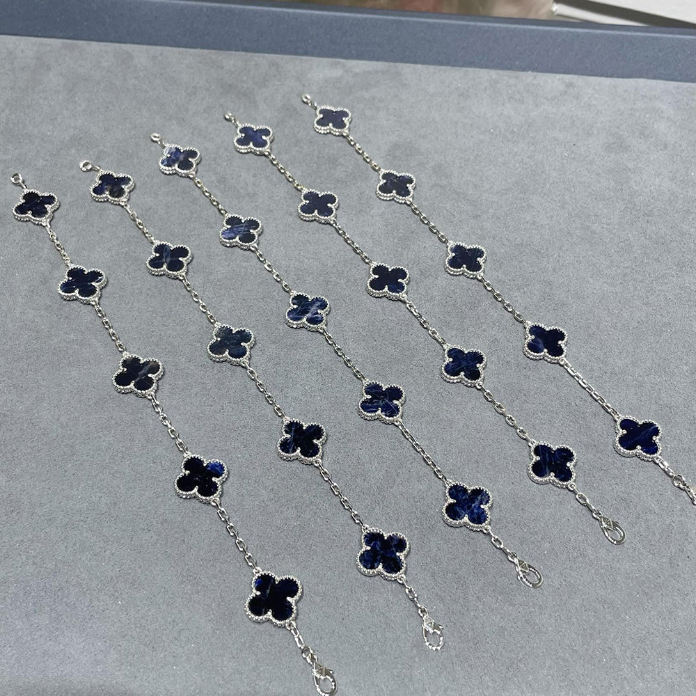 [Timi]New CLOVER 5 MOTIF PIETERSITE BRACELET COLLECTION