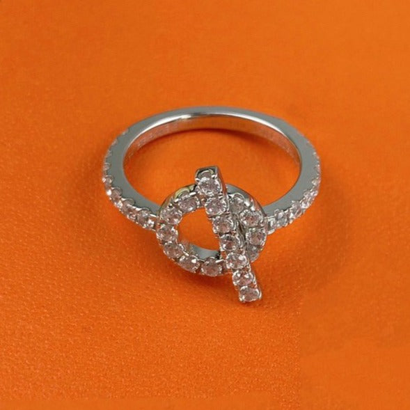 TimiECHAPPEE RING SILVER DIAMOND