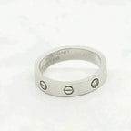 TimiLOVE RING 4MM 1 DIAMOND SILVER