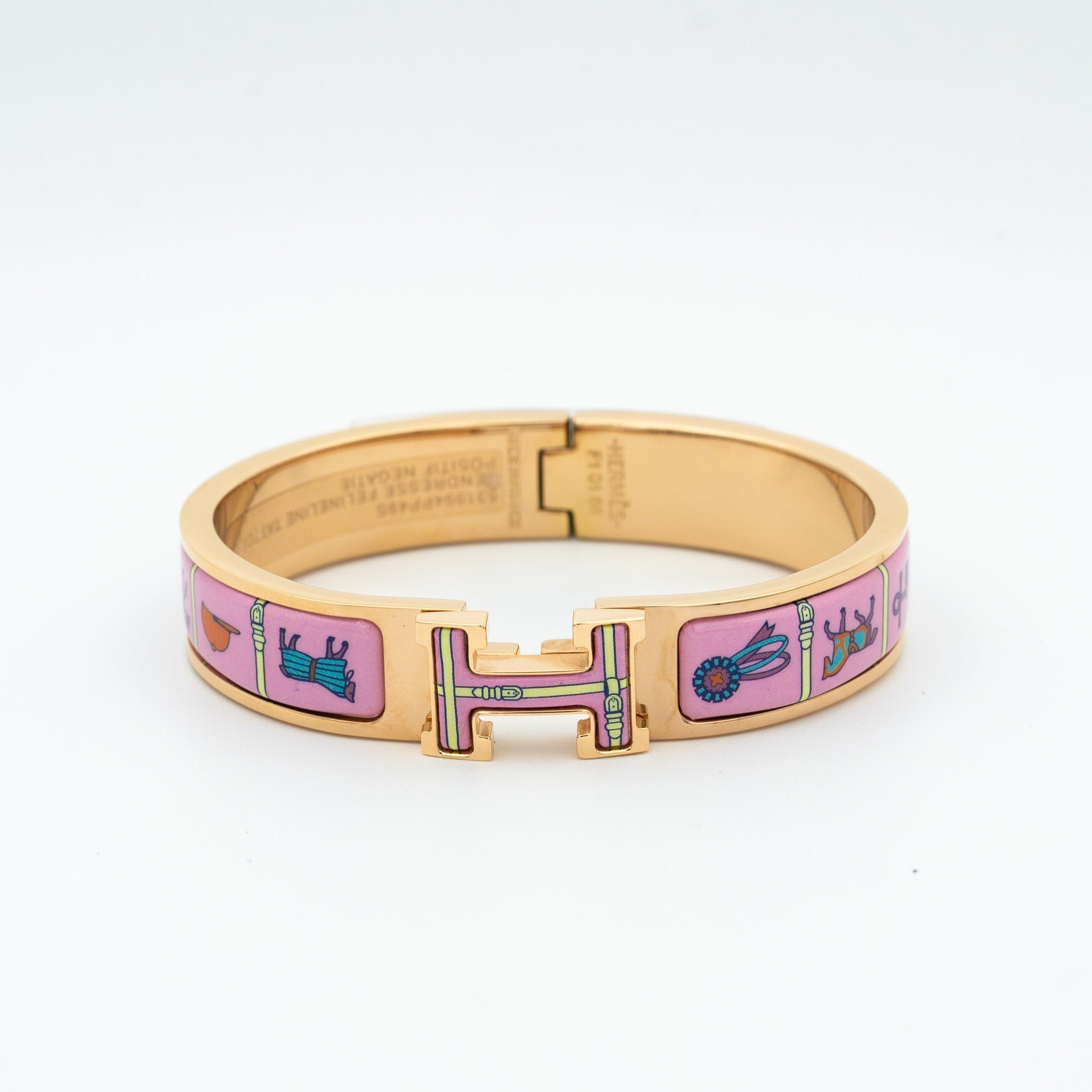 TimiH PINK GOLD BRACELET PINK CERAMIC