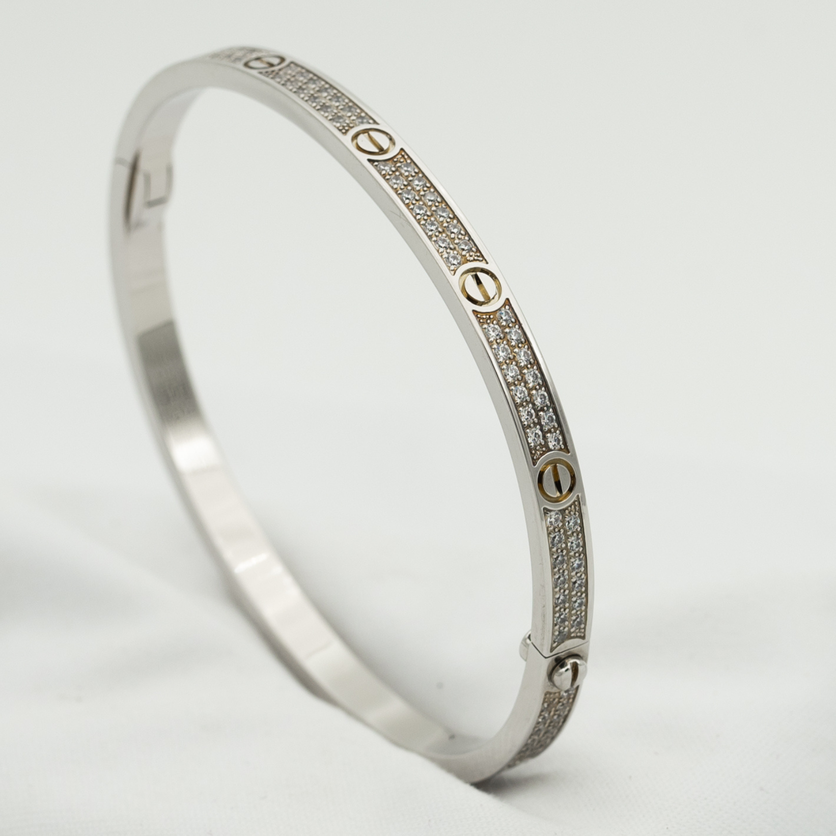 ¡®Timi¡¯LOVE BRACELET 3.65MM DIAMOND-PAVED