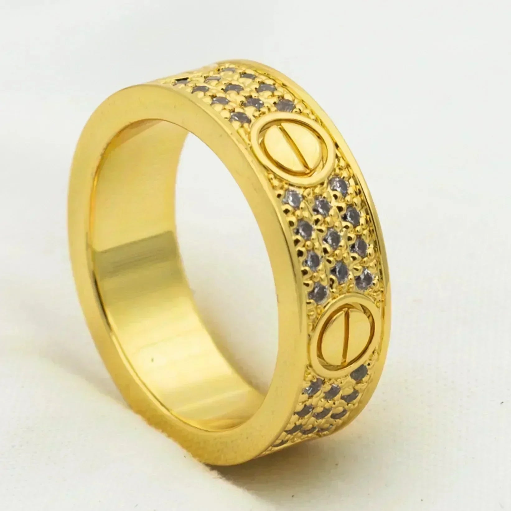 ¡®Timi¡¯LOVE RING 5.5MM DIAMONDS PAVED