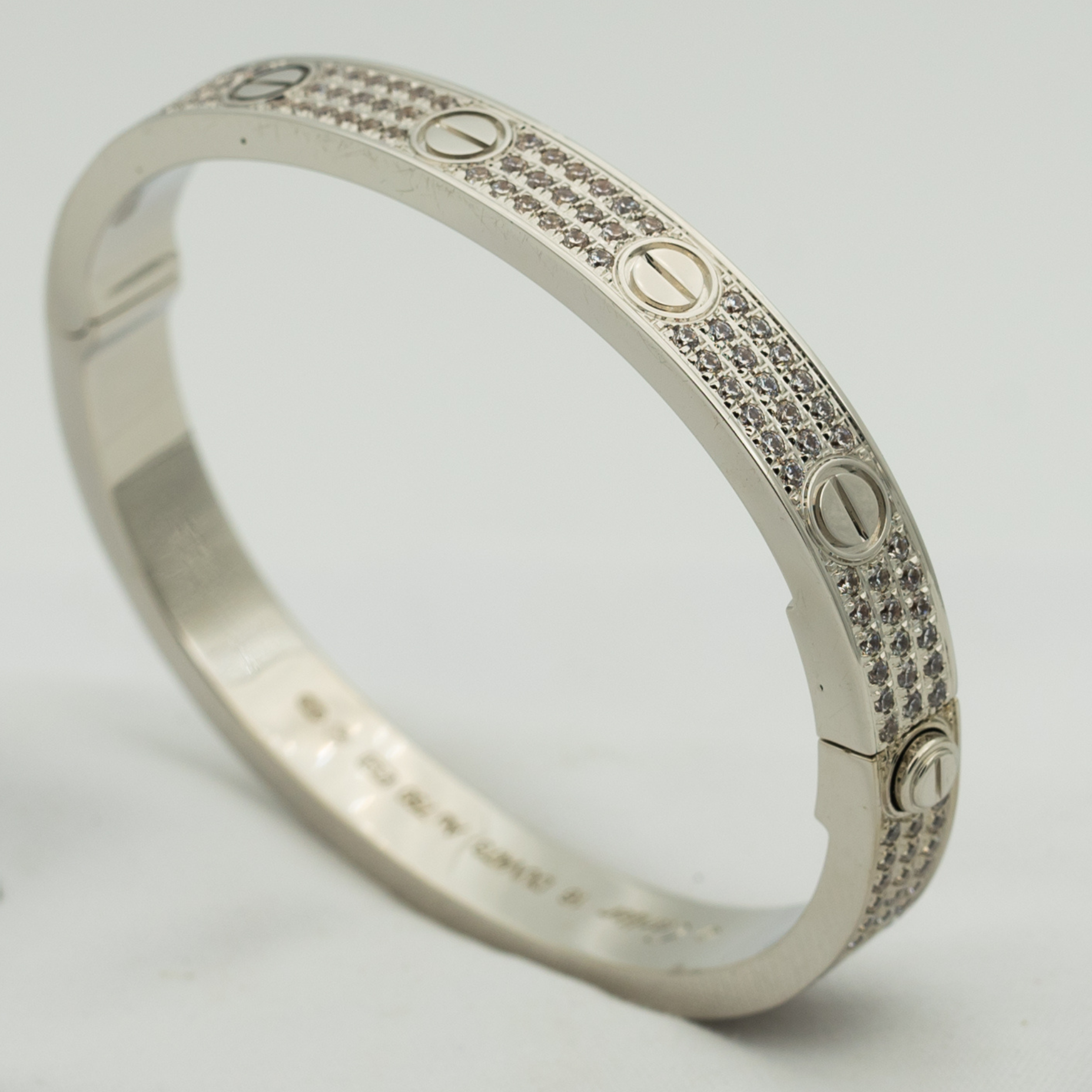 ¡®Timi¡¯LOVE BRACELET 6.1MM DIAMOND-PAVED