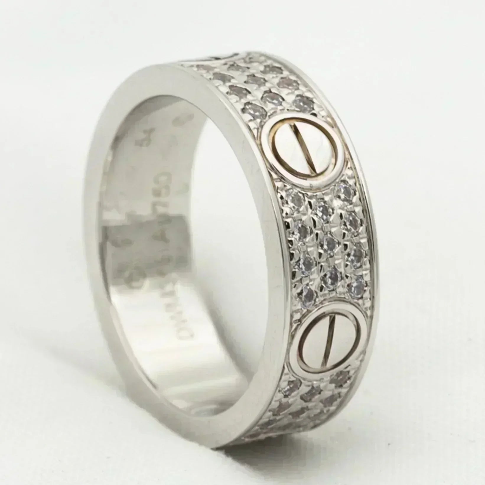 ¡®Timi¡¯LOVE RING 5.5MM DIAMONDS PAVED