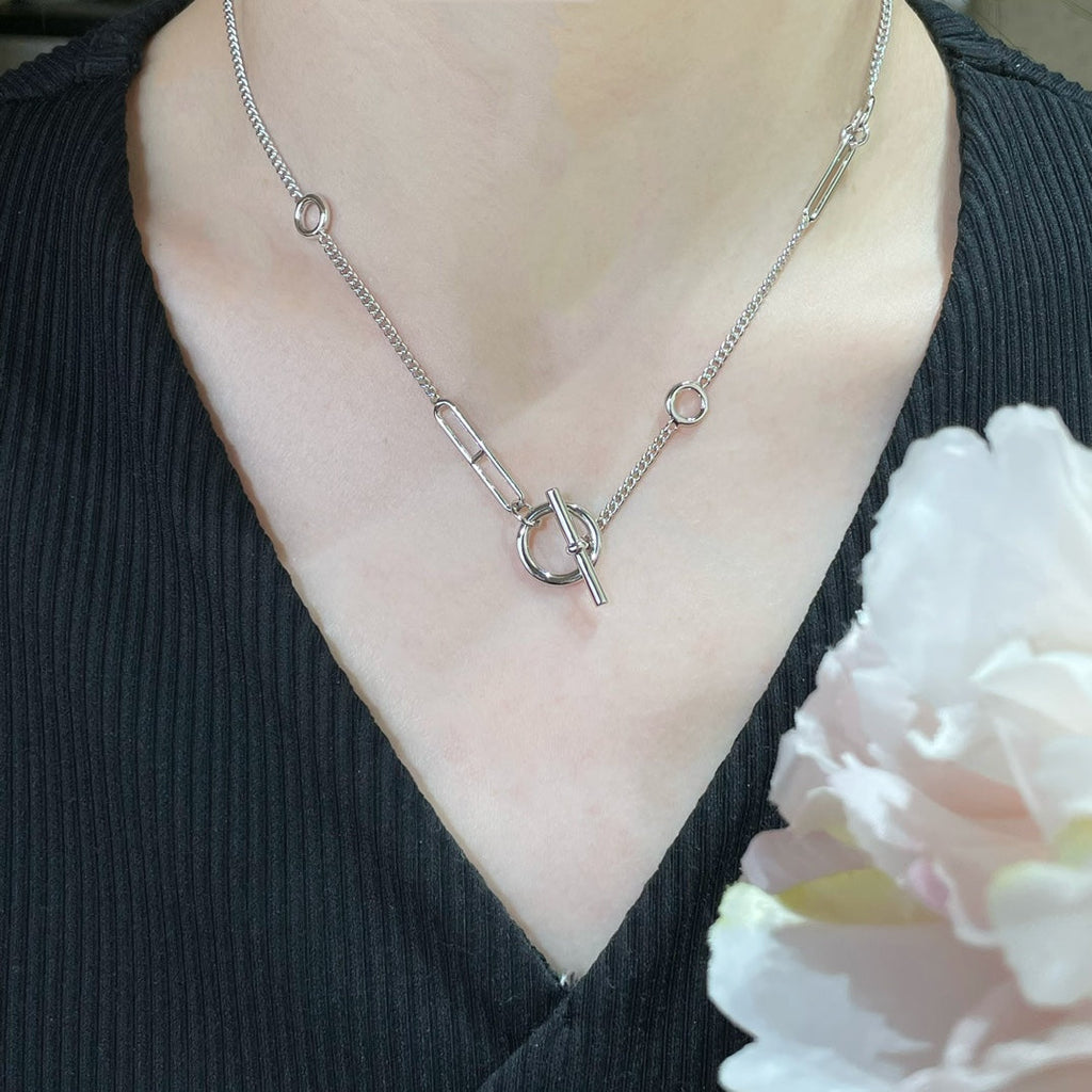 TimiHM STERLING CHAINE D'ANCRE HEART
