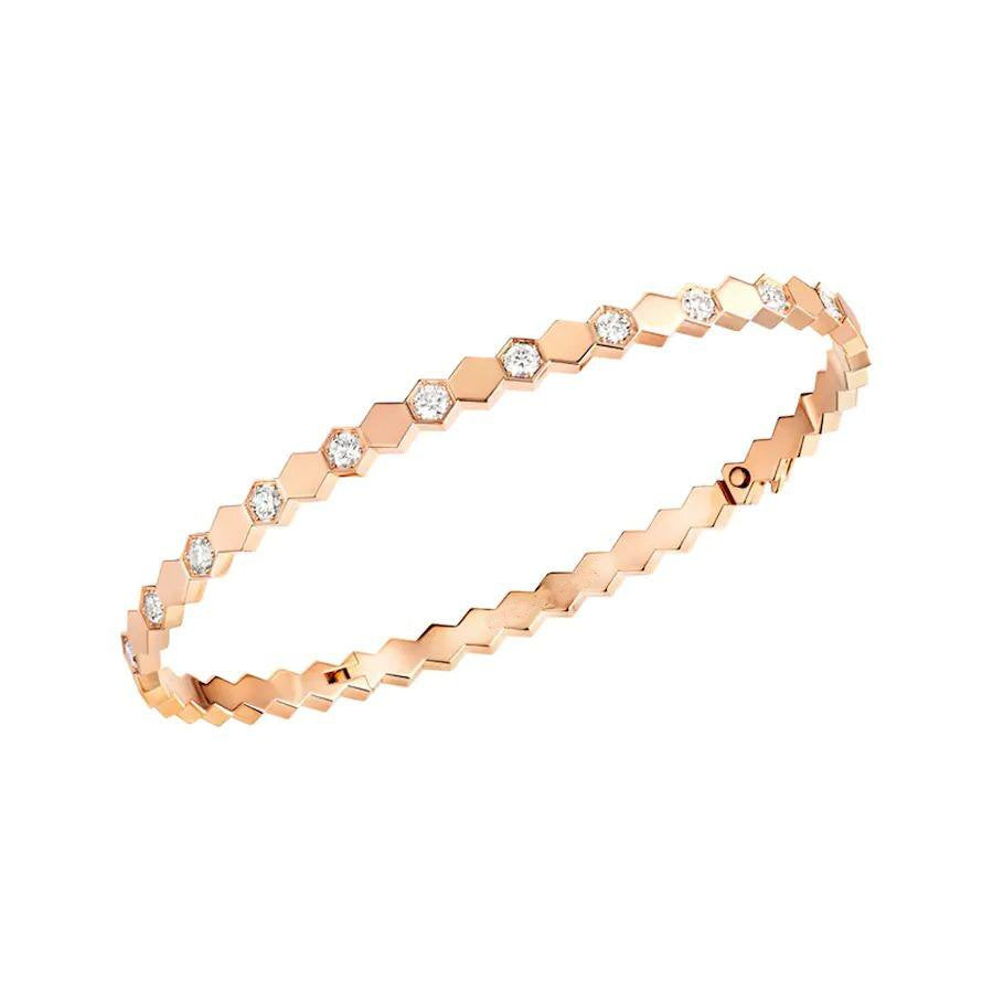 TimiBEE LOVE PINK GOLD DIAMOND BRACELET