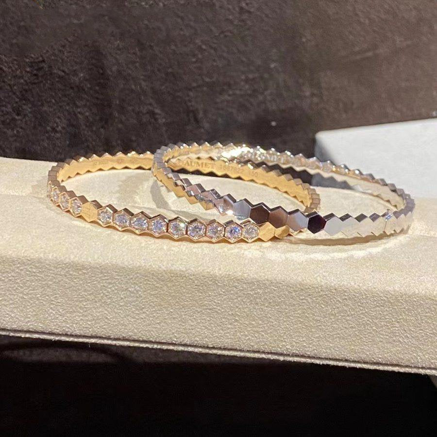 TimiBEE LOVE GOLD BRACELET FULL DIAMOND