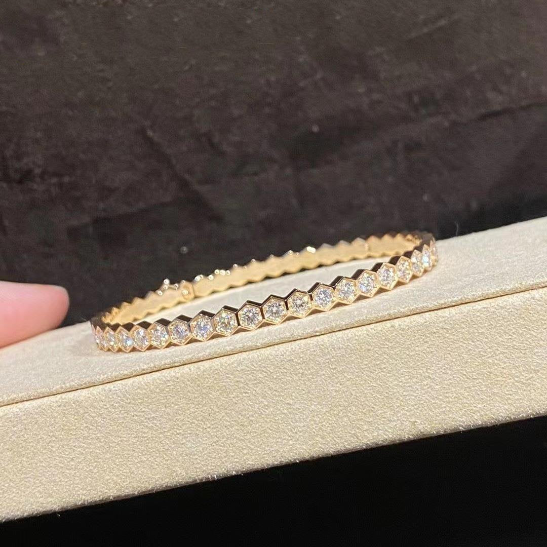 TimiBEE LOVE GOLD BRACELET FULL DIAMOND